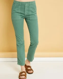 Femme Acquaverde Pantalon cargo Chevron Columbia vert