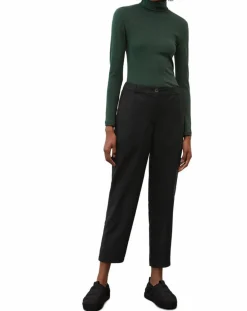 Discount Marc O'Polo Pantalon cargo en Laine mélangée noir