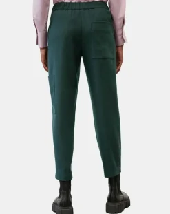 Marc O'Polo Pantalon cargo en Laine mélangée vert foncé
