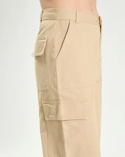 Outlet La Petite Etoile Pantalon cargo Pina beige
