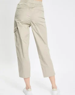 Femme Marc O'Polo Pantalon Cargo Poche Elastique beige clair