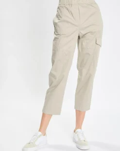 Femme Marc O'Polo Pantalon Cargo Poche Elastique beige clair