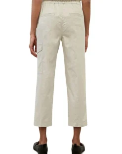 Femme Marc O'Polo Pantalon Cargo Poche Elastique beige clair