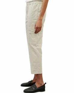 Femme Marc O'Polo Pantalon Cargo Poche Elastique beige clair