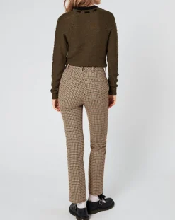 Femme Manoush Pantalon Carnaby marron