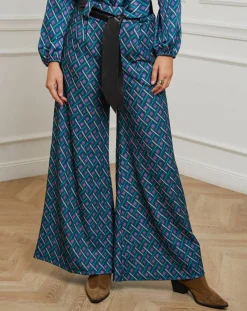 Femme L'Armoire de Suzette Pantalon Catherine pétrole