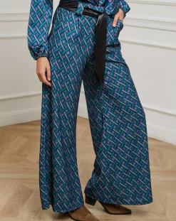 Femme L'Armoire de Suzette Pantalon Catherine pétrole