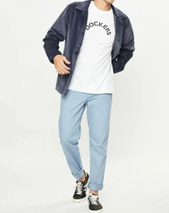 Homme Dockers Pantalon chino Alpha Icon Tapered bleu