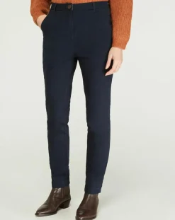 Sale Jodhpur Pantalon chino Bill bleu marine