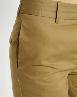 Femme Galeries Lafayette Pantalon chino Charles kaki clair