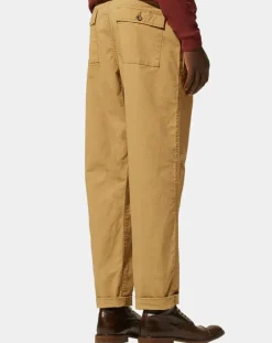 Homme Galeries Lafayette Pantalon Chino décontracté Kurip Ripstop à carreaux beige foncé