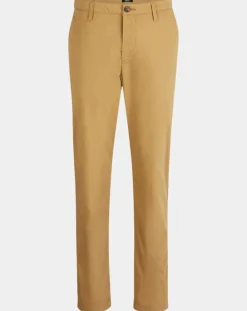 Homme Galeries Lafayette Pantalon Chino décontracté Kurip Ripstop à carreaux beige foncé