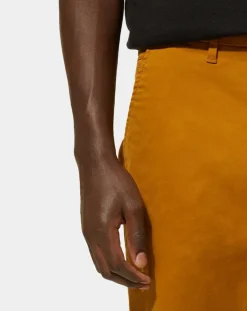 Homme Galeries Lafayette Pantalon Chino droit Kutdroit camel