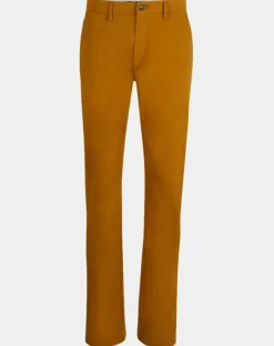 Homme Galeries Lafayette Pantalon Chino droit Kutdroit camel