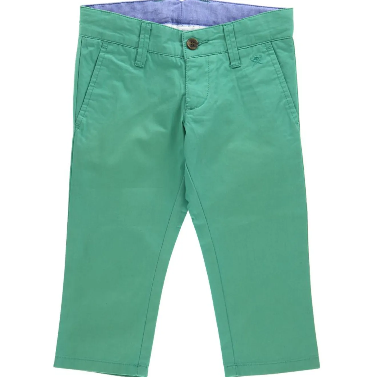 Hackett London Pantalon Chino en Toile de Coton vert
