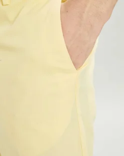 Outlet Hackett London Pantalon chino Milleraie jaune clair