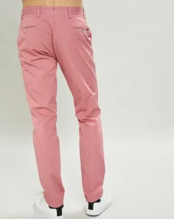 Hot Hackett London Pantalon chino Milleraie rose moyen