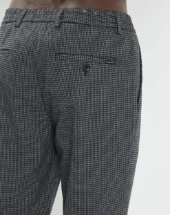 Homme Scotch & Soda Pantalon Chino Pince Regular Blacke gris
