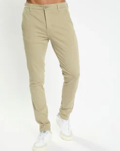 Sale Dockers Pantalon chino Skinny Smart 360 Flex Alpha kaki clair