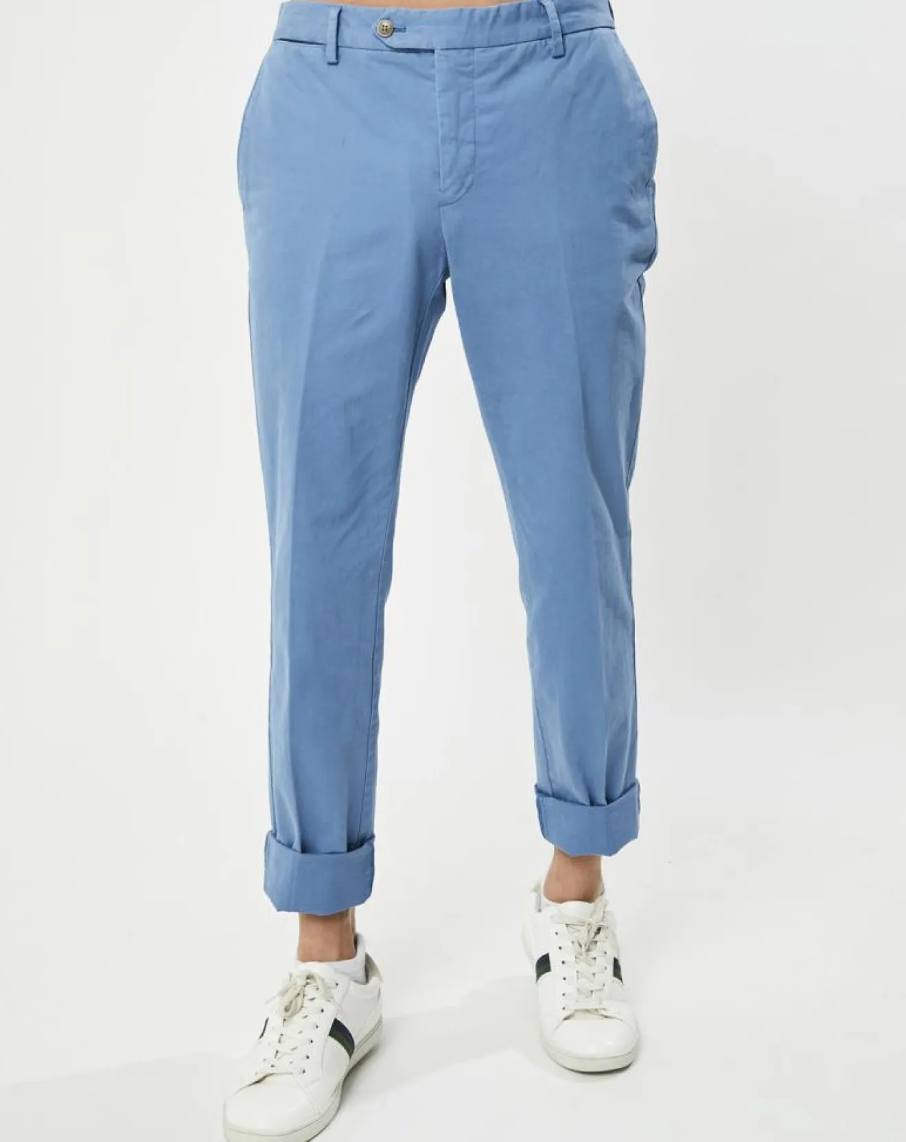 Sale Hackett London Pantalon chino Slim Fit Core Kensington bleu moyen