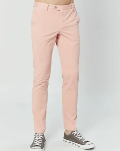Homme Hackett London Pantalon Chino Slim Fit Kensington rose clair