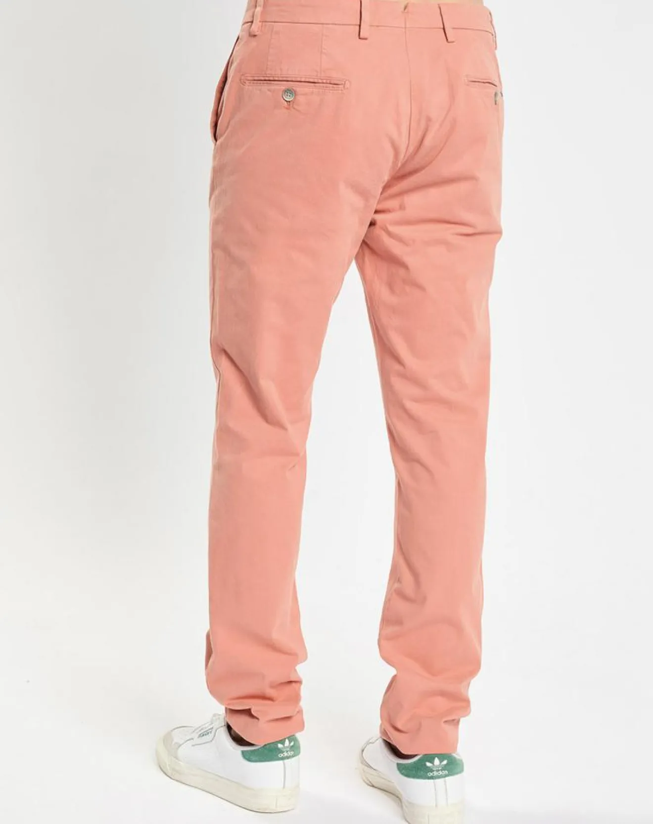 New Hackett London Pantalon chino Slim Fit Kensignton orange moyen