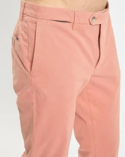 New Hackett London Pantalon chino Slim Fit Kensignton orange moyen