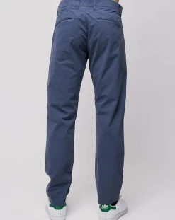 Homme North Sails Pantalon chino slim Popplin Stretch bleu vintage