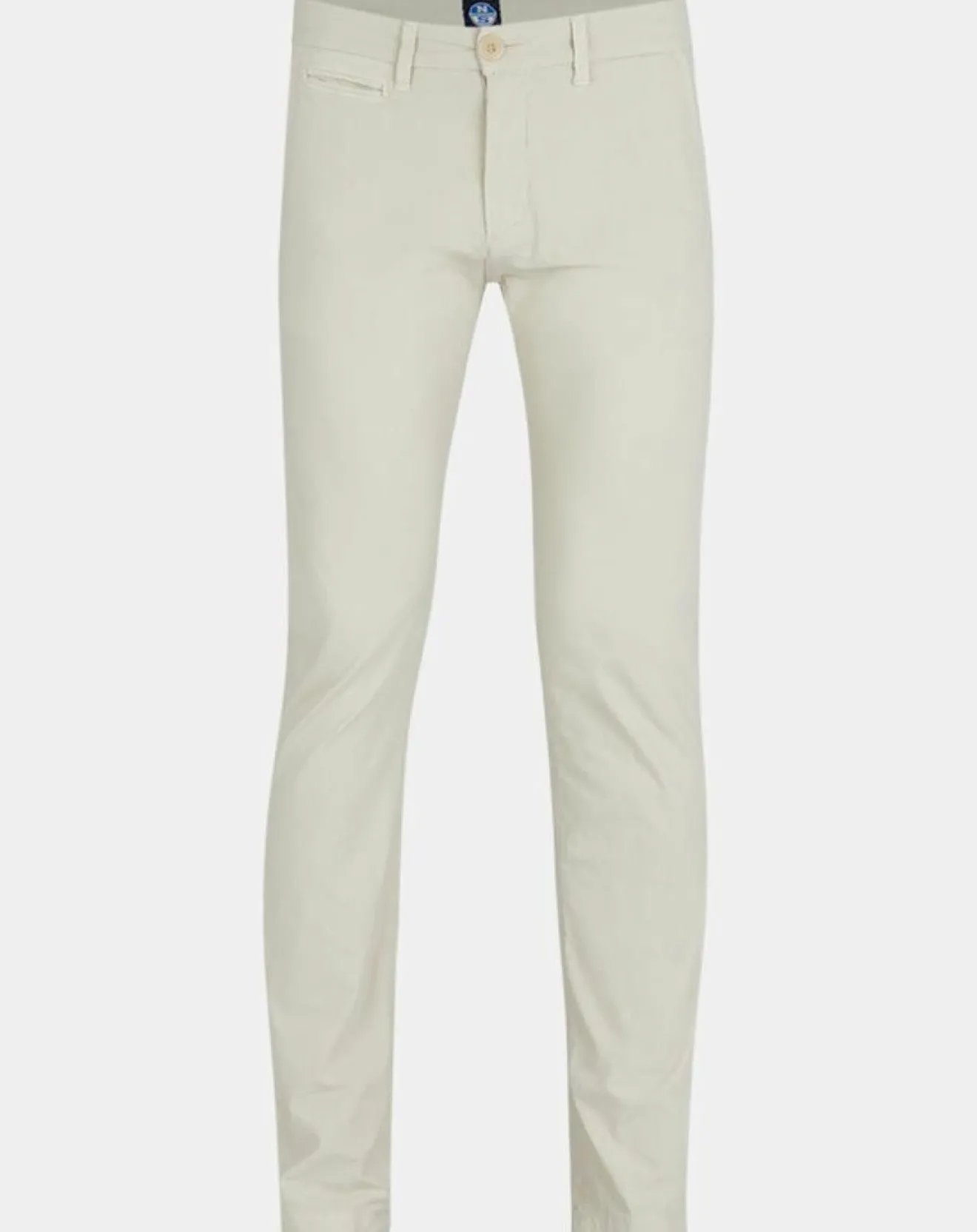 Homme North Sails Pantalon chino slim Popplin Stretch beige