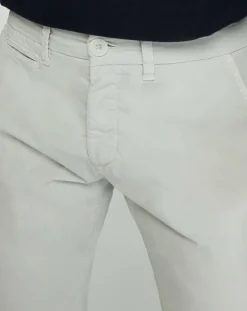 Outlet North Sails Pantalon chino slim Popplin Stretch gris clair