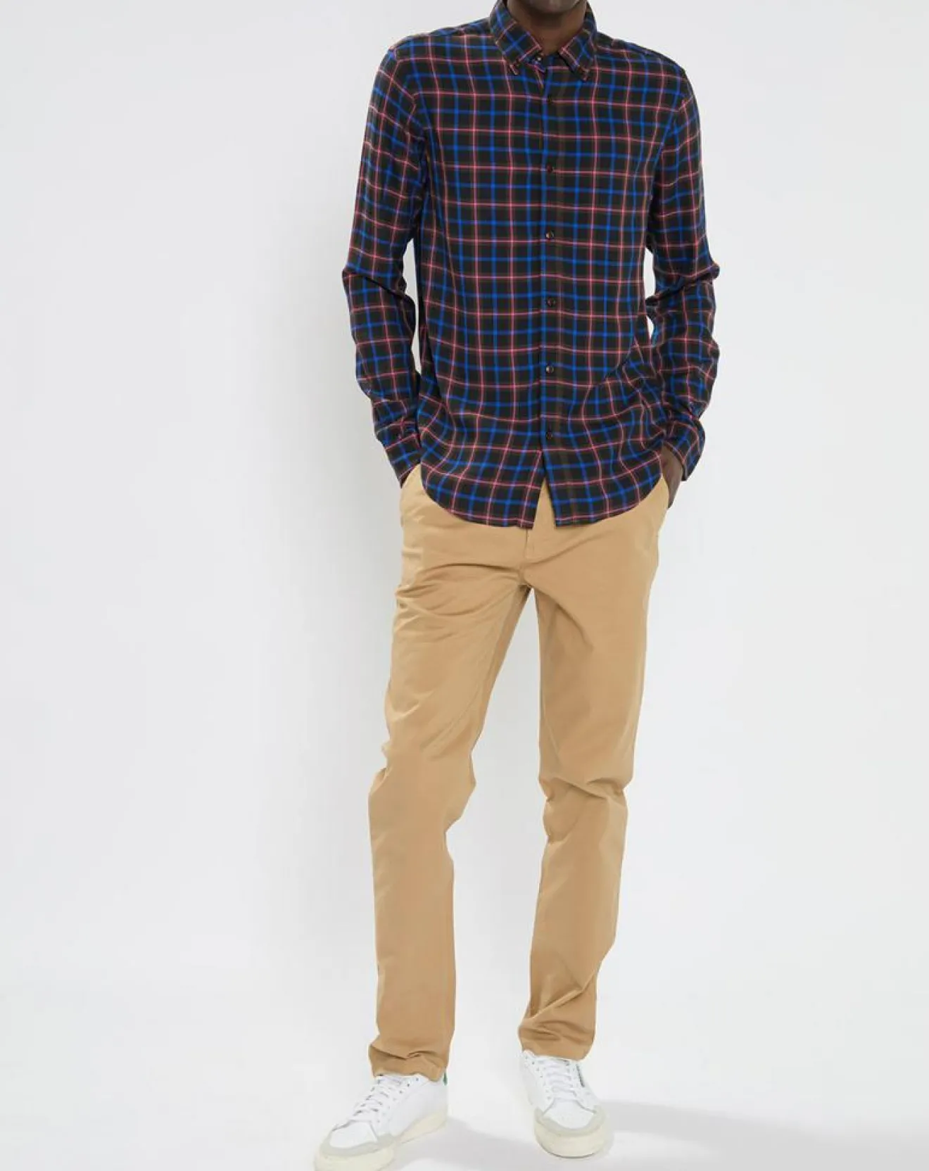 Discount Scotch & Soda Pantalon Chino Stuart Uni Stretch beige