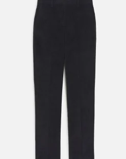 Femme Caroll Pantalon cigarette Psidika gris foncé