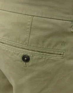Marc O'Polo Pantalon Coton Bio Stig Tappered Leger kaki clair