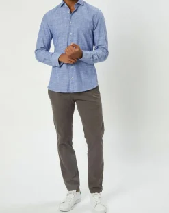 Hot Marc O'Polo Pantalon Coton Bio Stig Tappered Leger gris foncé