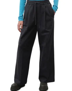 New Marc O'Polo Pantalon de costume à rayures noir