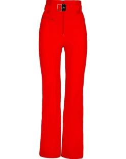 Femme Duvillard Pantalon de Ski Gridin M rouge