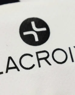 Femme Lacroix Pantalon de ski Move Curl blanc/noir