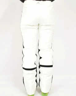 Hot Lacroix Pantalon de ski Move Wave blanc/noir