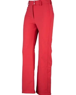 Femme Duvillard Pantalon de ski Nova rouge