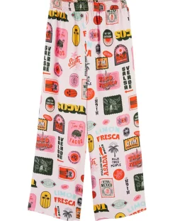 Femme Wild Pantalon Domingo rose