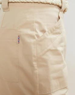 Sale La Petite Francaise Pantalon droit Patrice beige