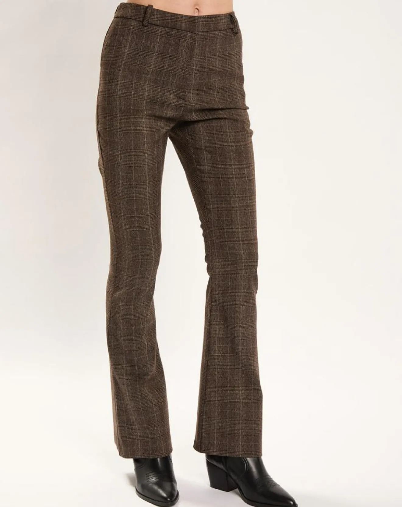 Femme Lauren Vidal Pantalon Emy café