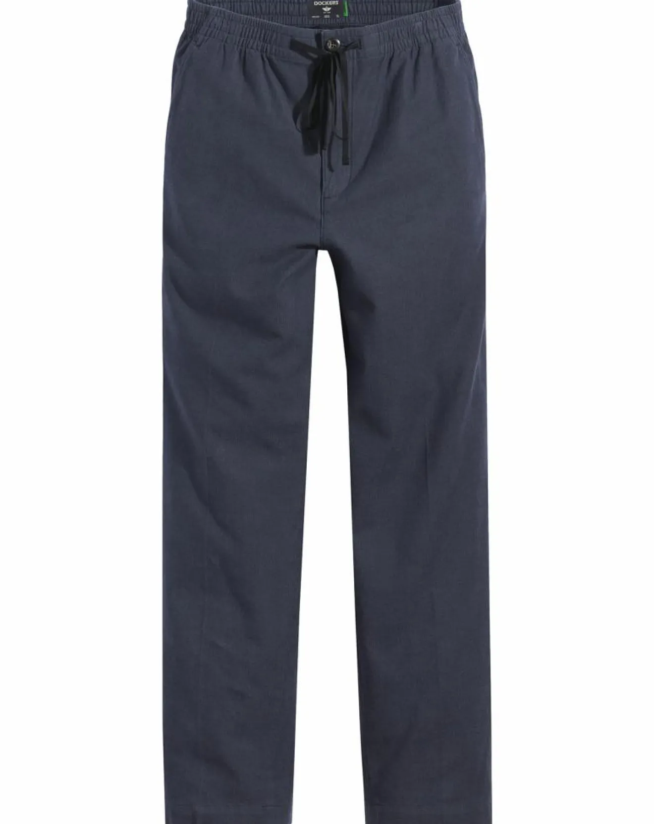 Online Dockers Pantalon en Coton Bio Pull On Tapered imprimé bleu marine