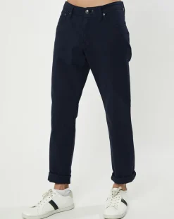 Hot Hackett London Pantalon en denim uni bleu