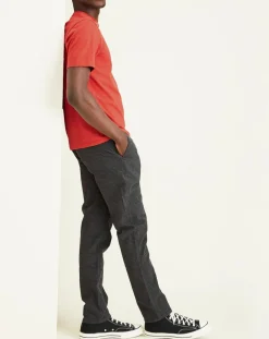 Homme Dockers Pantalon en Laine mélangée Alpha Icon Tapered noir