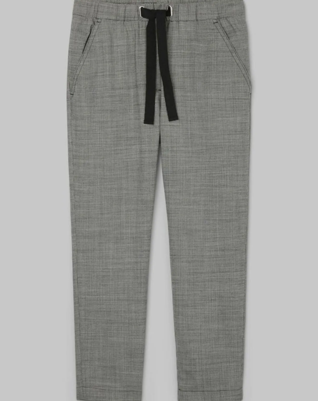 Best Marc O'Polo Pantalon en Laine mélangée Tapered Rygge gris