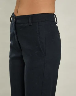 Femme Hartford Pantalon en Laine mélangée Parfait marine