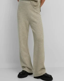 Femme Marc O'Polo Pantalon en Laine vierge mélangée beige moyen
