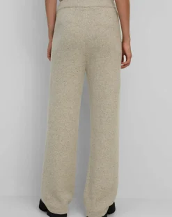 Femme Marc O'Polo Pantalon en Laine vierge mélangée beige moyen