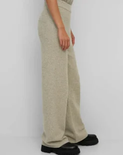 Femme Marc O'Polo Pantalon en Laine vierge mélangée beige moyen